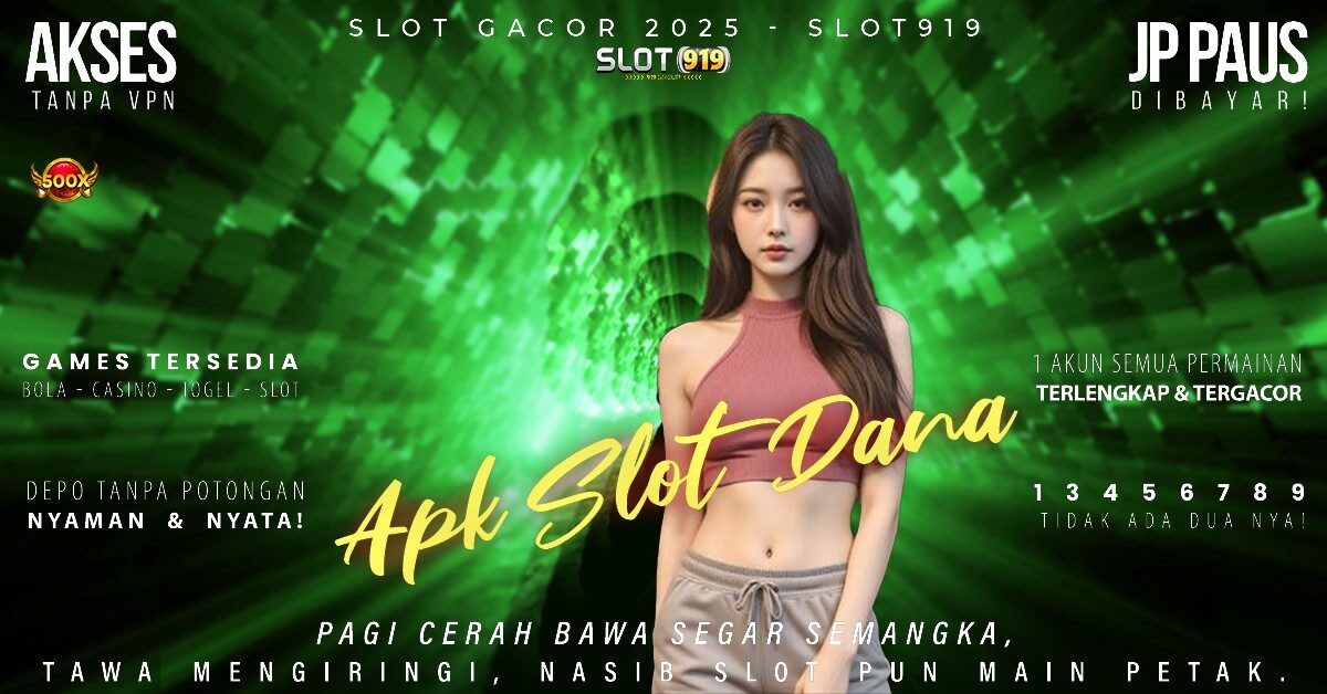 Pola Gacor Slot Hari Ini Situs Slot Gacor Deposit Dana