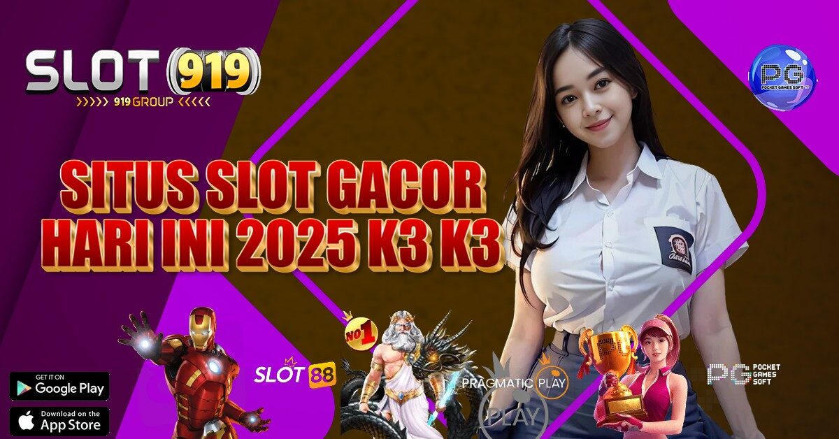 SITUS SLOT GACOR MEMBER BARU K3K3